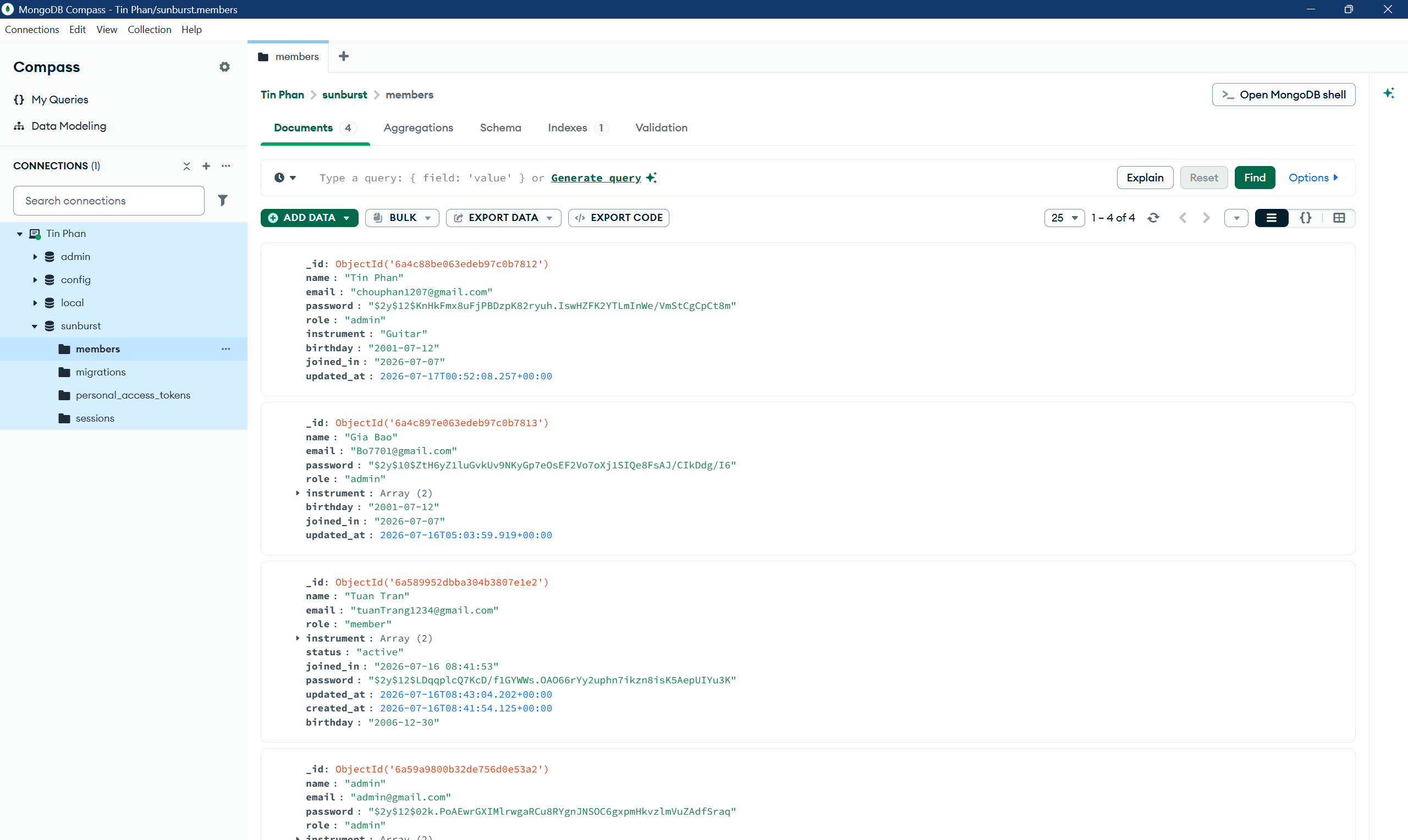 Backend Development